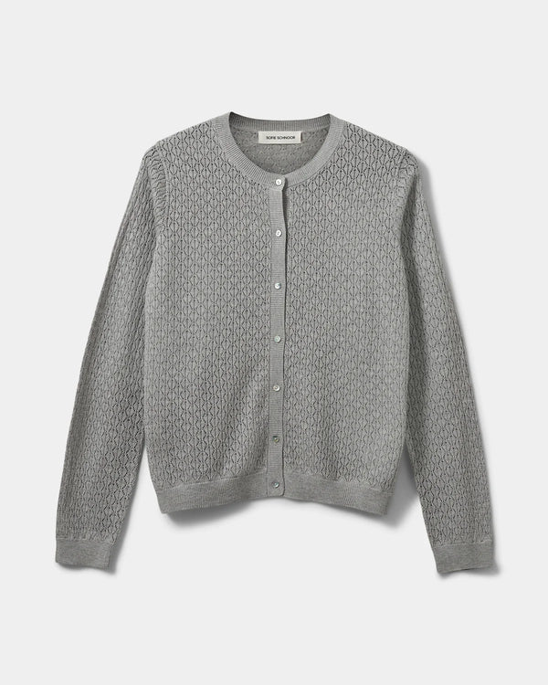 Cisse Grey Cardigan | Sofie Schnoor
