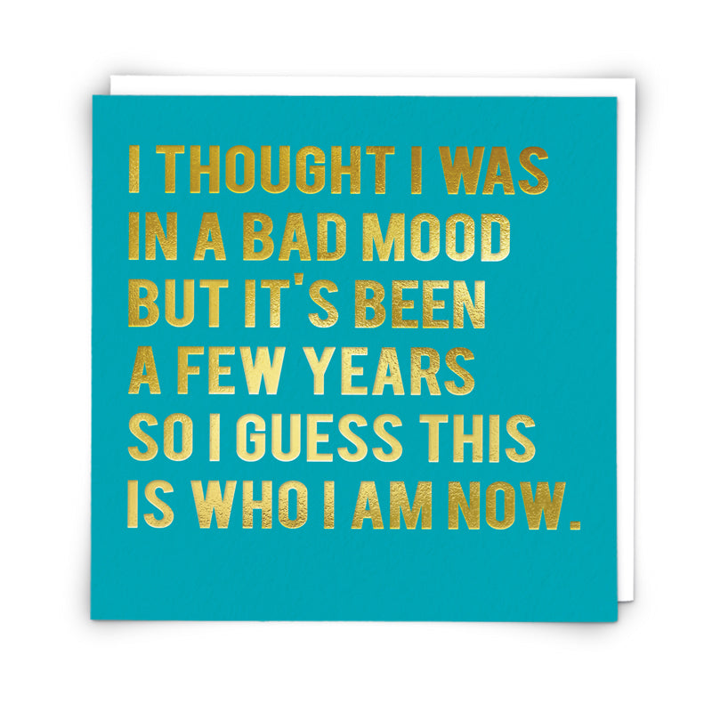 I thought I was in a bad mood... Card | Redback | Cloud Nine at Sarah Thomson