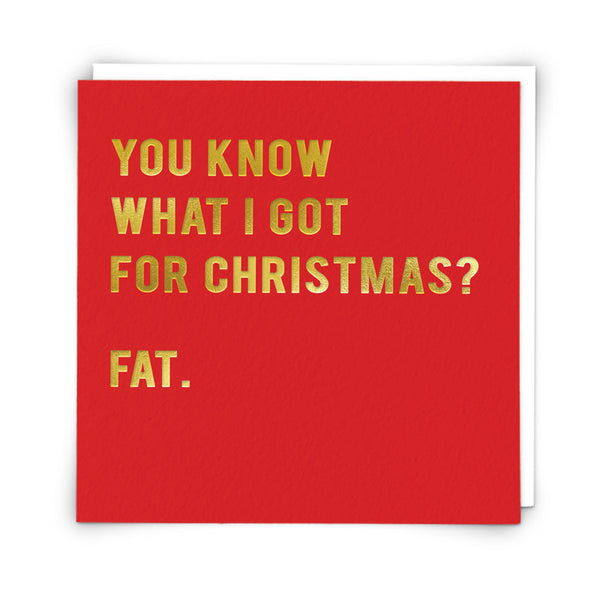 Fat... Card | Redback at Sarah Thomson