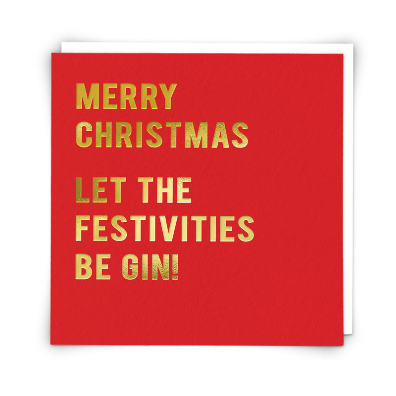 Gin-Xmas... Card | Redback at Sarah Thomson