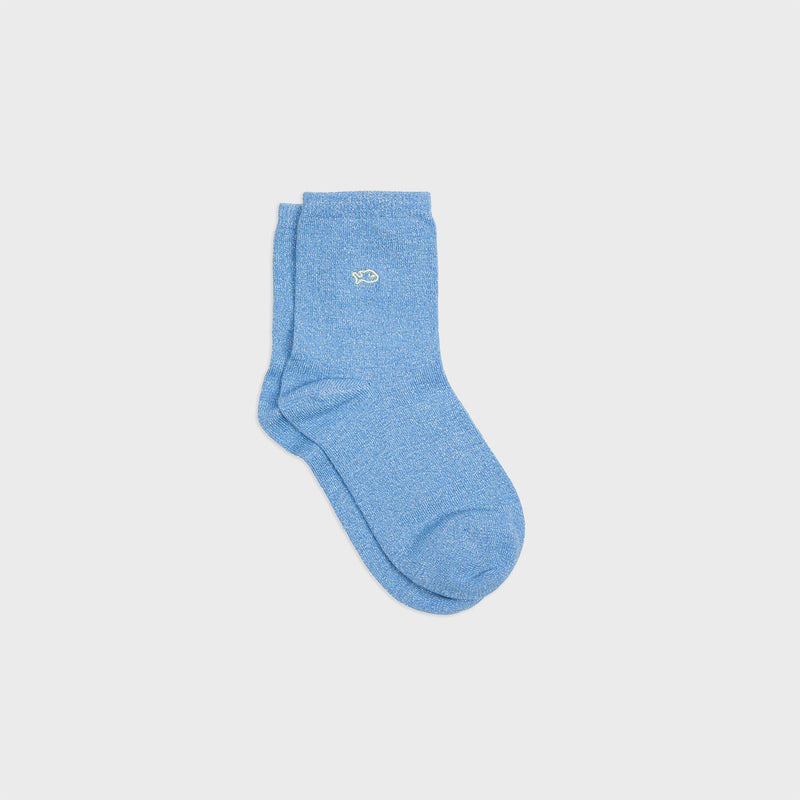 Blue Glitter Socks | BillyBelt