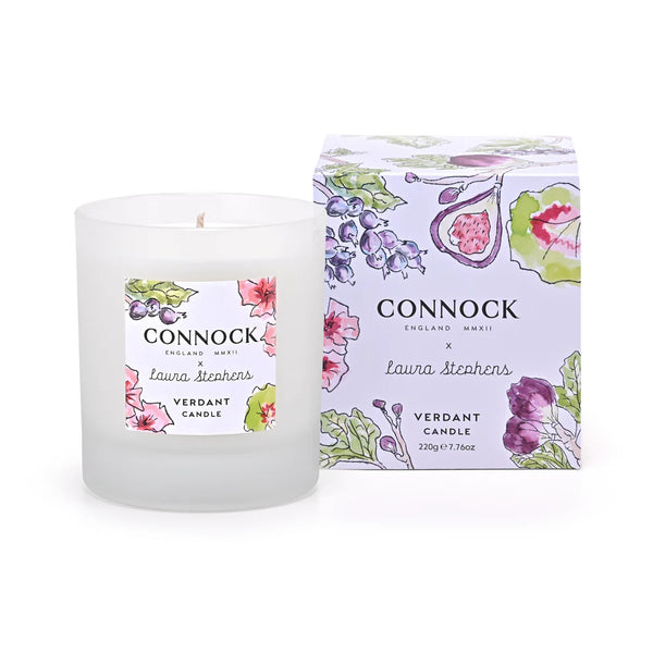 Verdant Candle | Connock x Laura Stephens