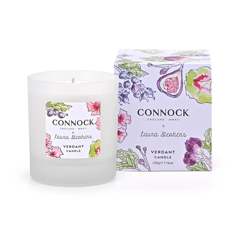 Verdant Candle | Connock x Laura Stephens
