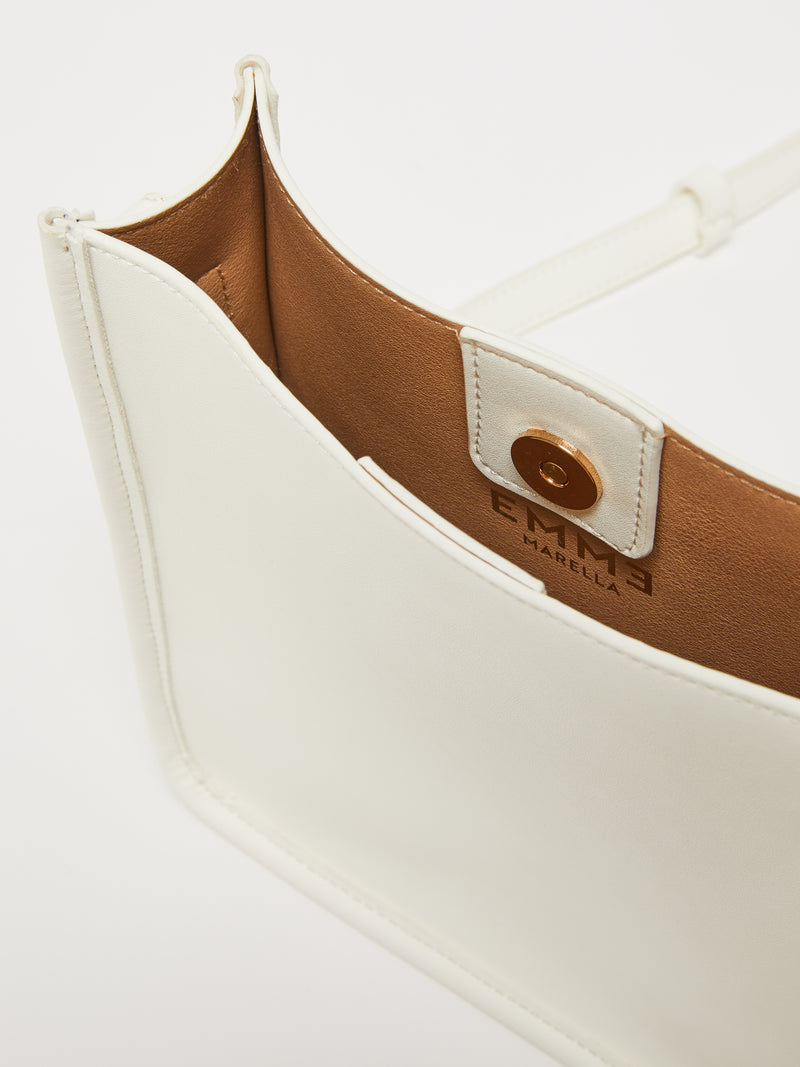 Reale White Handbag | EMME
