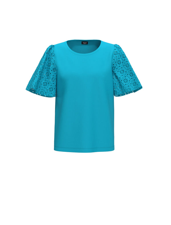 Net Turquoise T-Shirt | EMME
