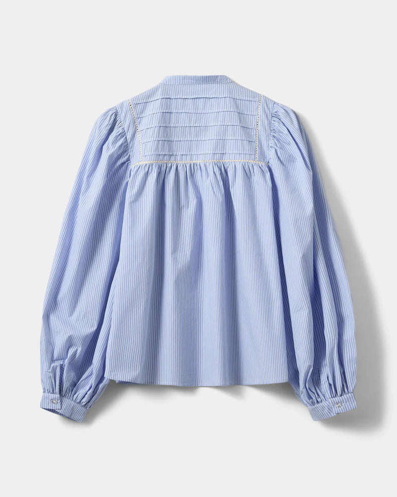 Delila Blue Striped Shirt | Sofie Schnoor