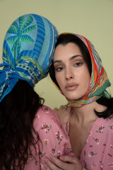 OM26104 Square Scarf | Ombré London