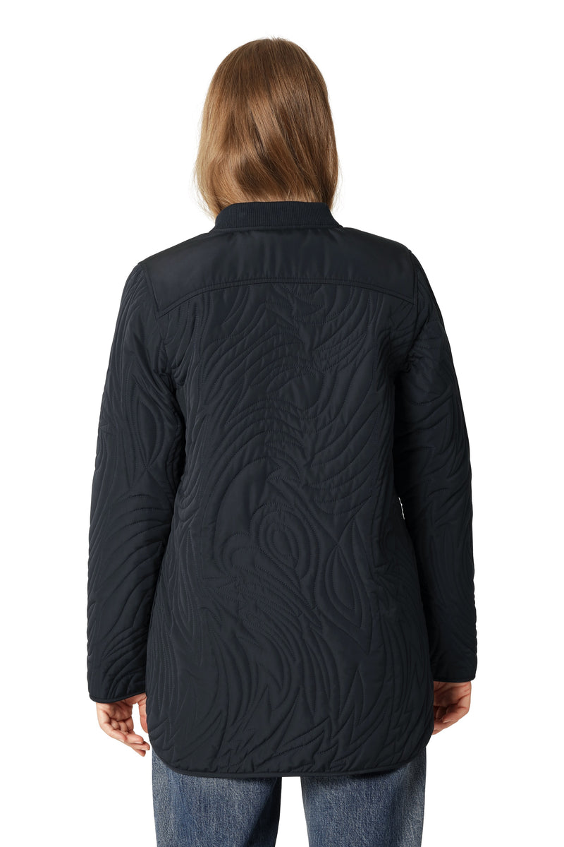Dune 02 Dark Indigo Quilted Jacket  | Ilse Jacobsen Hornbæk
