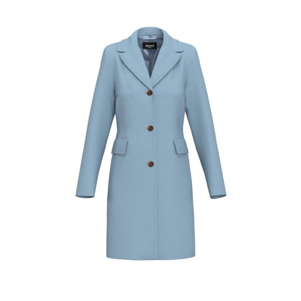 Stemma Baby Blue Coat | EMME