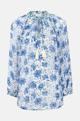 Amelia Blue Blouse | East Heritage