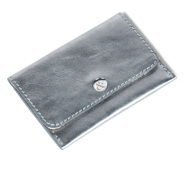 ELLIE Gunmetal Card Holder | Bell & Fox