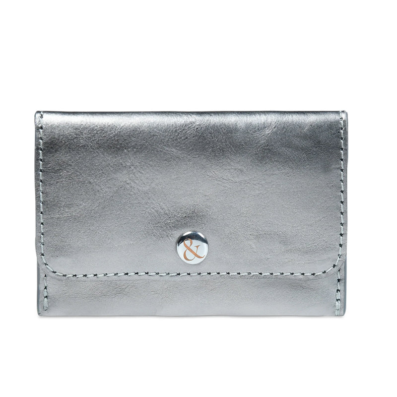 ELLIE Gunmetal Card Holder | Bell & Fox