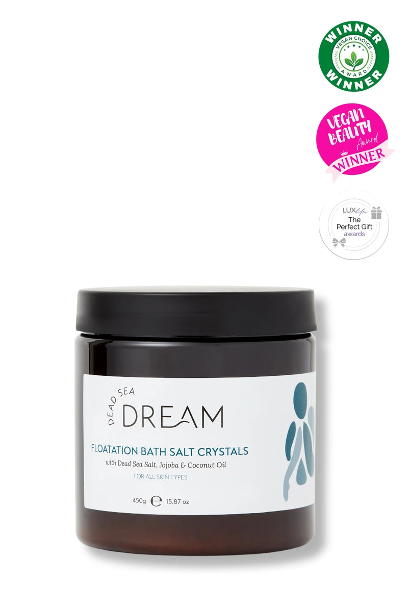Floatation Bath Salt Crystals 450ml | Dead Sea Dream
