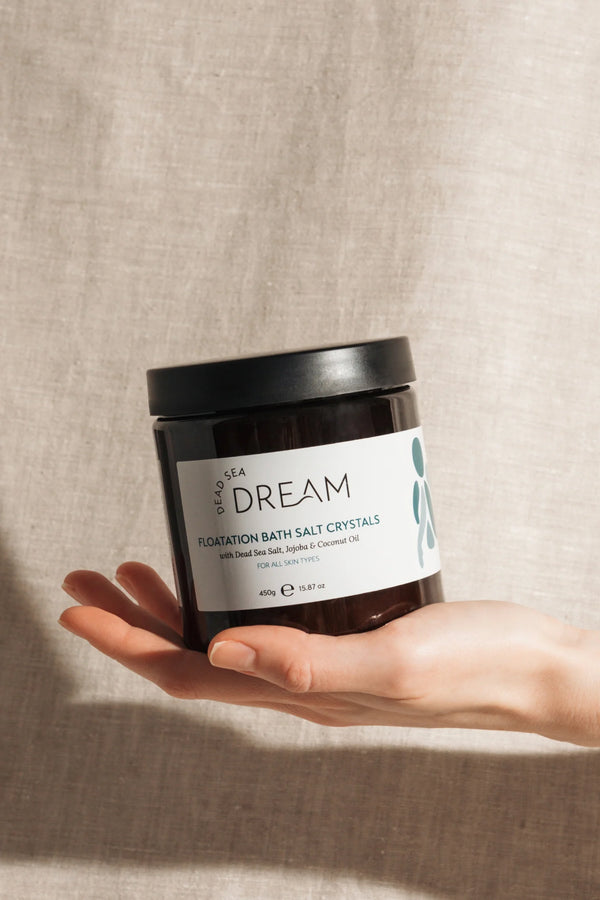 Floatation Bath Salt Crystals 450ml | Dead Sea Dream