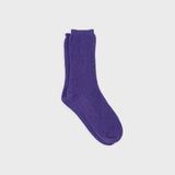 Purple Wool & Angora Socks | BillyBelt