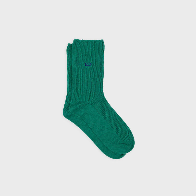 Green Wool Socks with Angora Socks | BillyBelt
