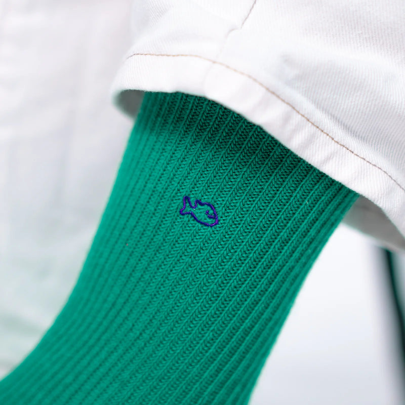 Green Wool Socks with Angora Socks | BillyBelt