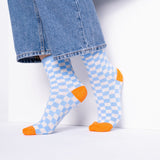 Blue Check Socks | BillyBelt