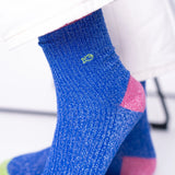 Blue & Pink Glitter Socks | BillyBelt