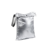 Reversible Hood Insert in Silver & Navy | Fudoon
