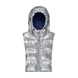 Reversible Hood Insert in Silver & Navy | Fudoon