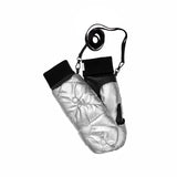 Silver Convertible Mittens | Fudoon
