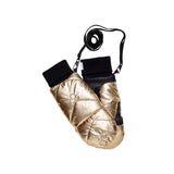 Gold Convertible Mittens | Fudoon