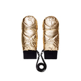 Gold Convertible Mittens | Fudoon