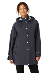 Gentlerain02 Coat in Navy | Ilse Jacobsen Hornbæk