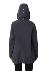 Gentlerain02 Coat in Navy | Ilse Jacobsen Hornbæk