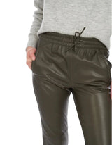 Gift Kaki Leather Trousers | Oakwood