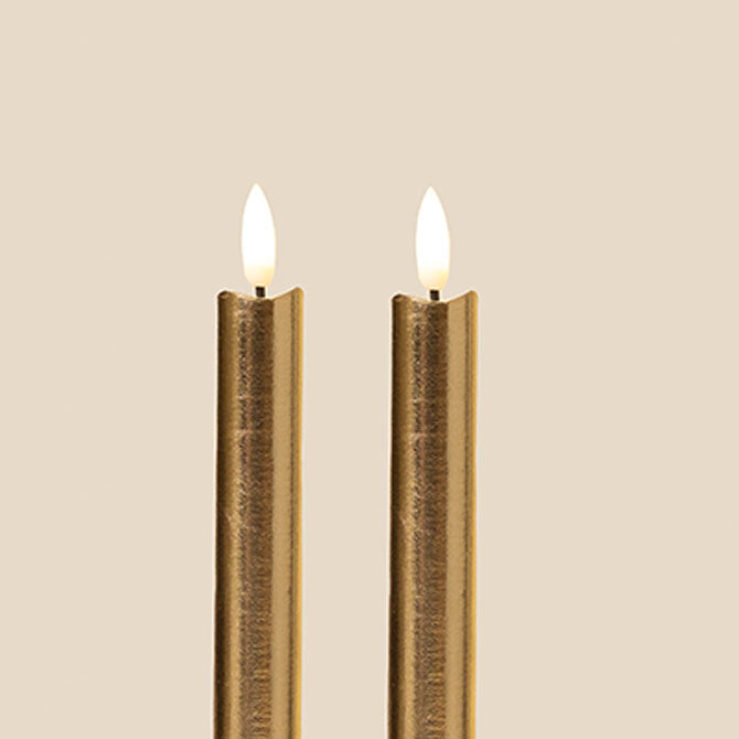 Golden Hour Flameless LED Wax Candles | Tinkalink