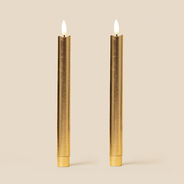 Golden Hour Flameless LED Wax Candles | Tinkalink