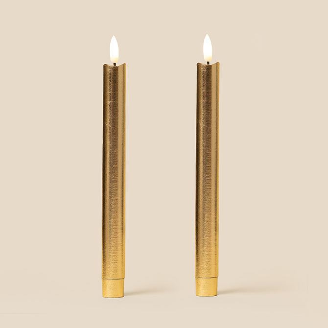 Golden Hour Flameless LED Wax Candles | Tinkalink