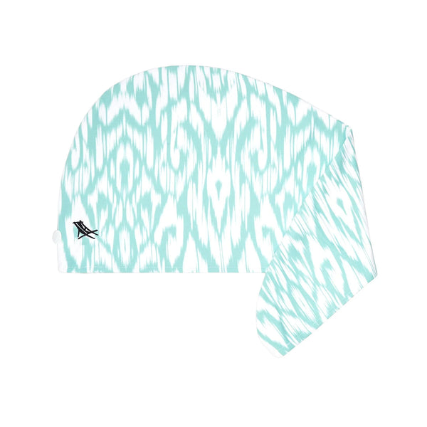 Seafoam Print Hair Wraps | Dock & Bay