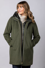 Bacio Khaki Coat 008 | EMME