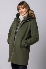 Bacio Khaki Coat 008 | EMME