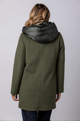 Bacio Khaki Coat 008 | EMME