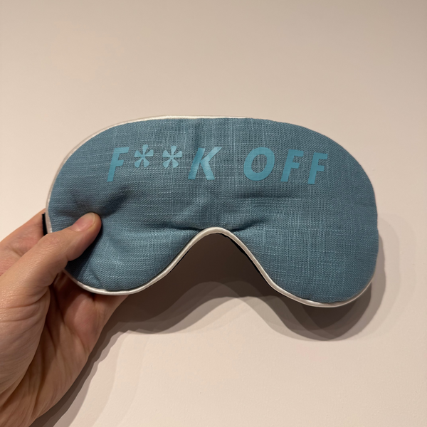 F** Off Eye Mask | Catherine Colebrook