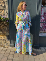 The Liza Amalfi Linen Maxi Dress | Sartoria Saracena