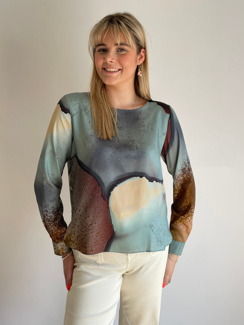 Jimco Abstract Blouse | EMME