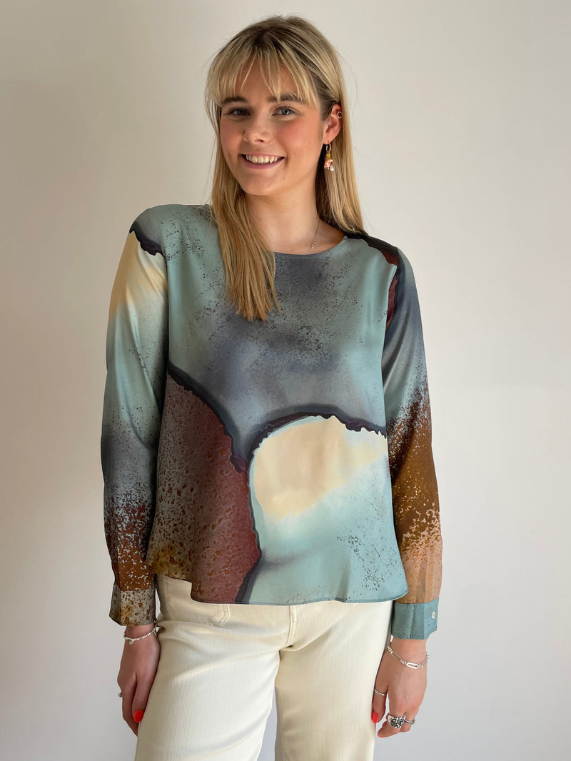 Jimco Abstract Blouse | EMME