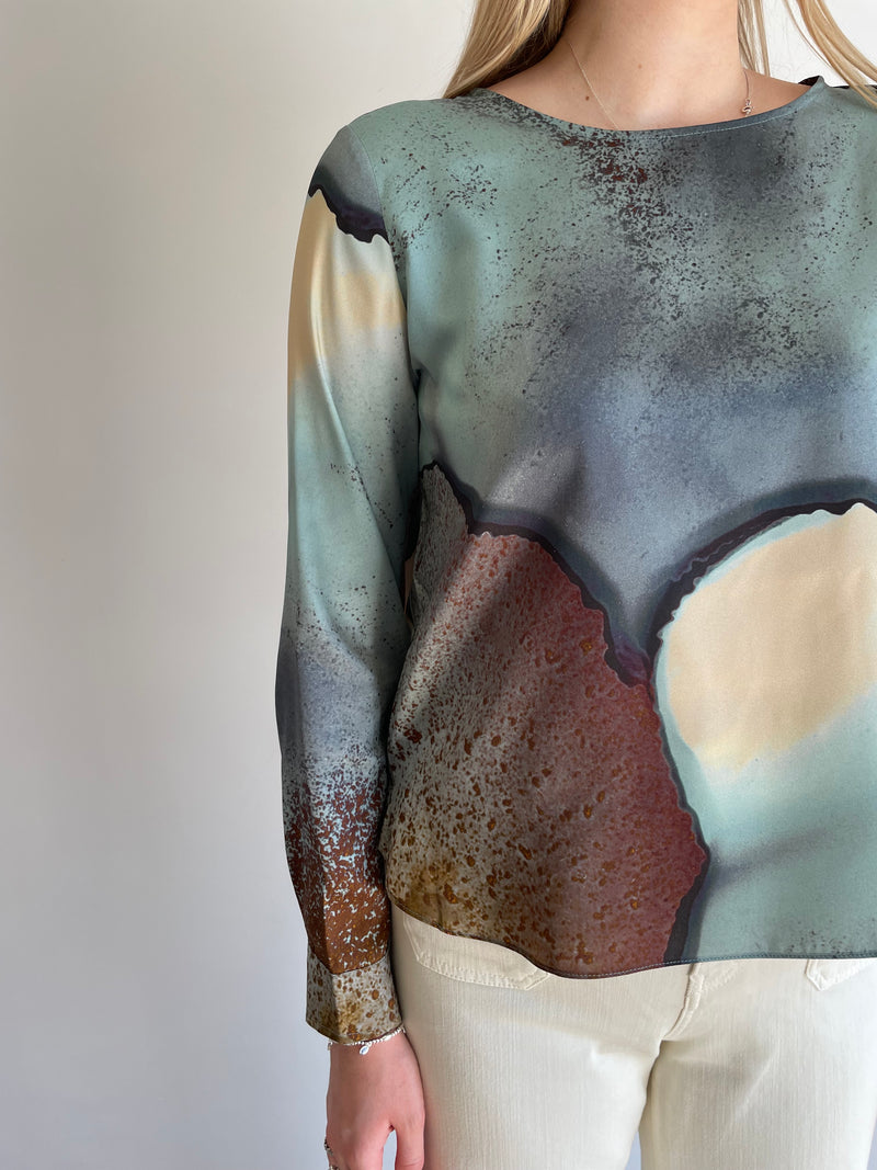 Jimco Abstract Blouse | EMME