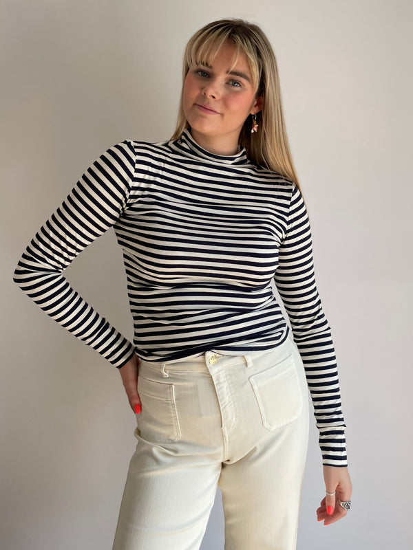 Maia Striped Top | EMME