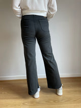 Samovar Charcoal Grey Wide Leg Jeans | EMME