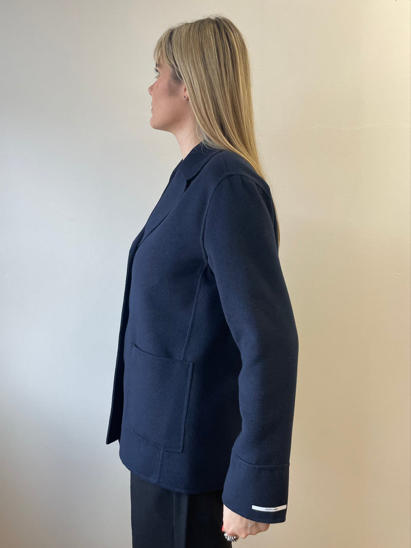 Palos Navy Coat | EMME