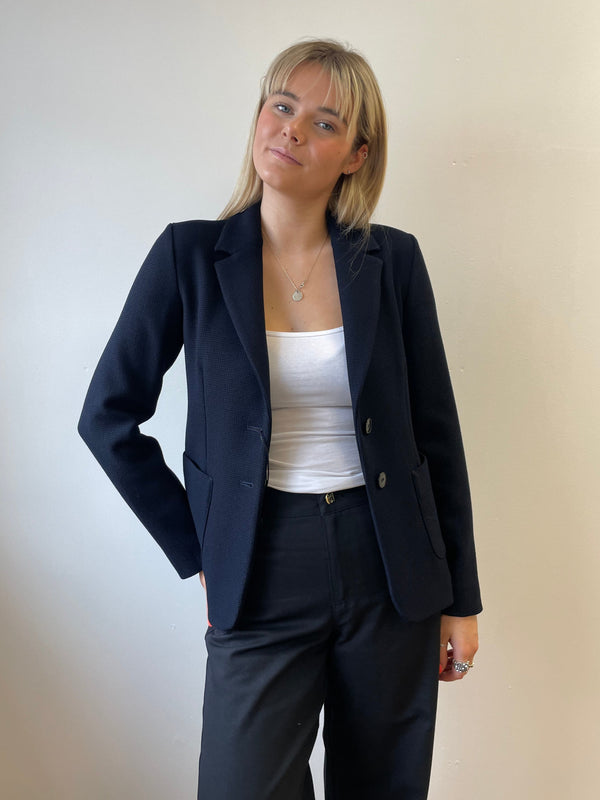 Harley Navy Blazer | EMME