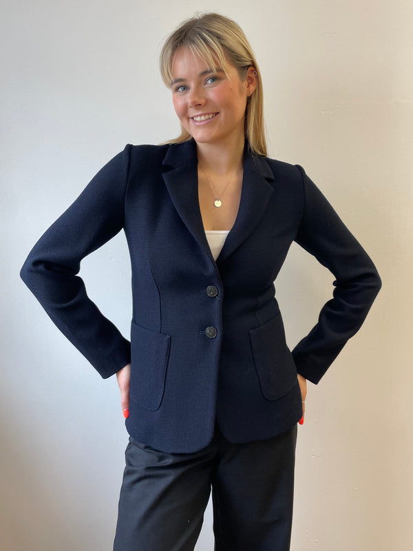 Harley Navy Blazer | EMME