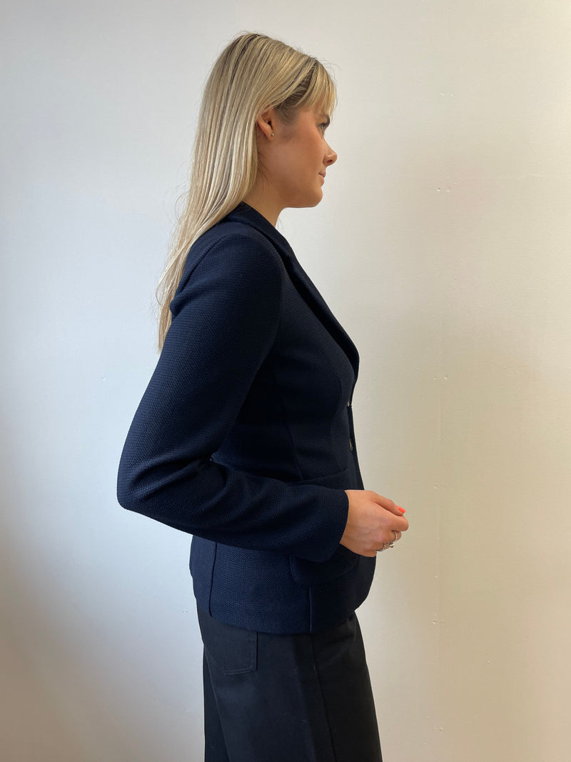 Harley Navy Blazer | EMME