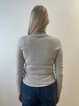 Givré Cashmere Polo Neck Jumper | Esthēme Cachemire